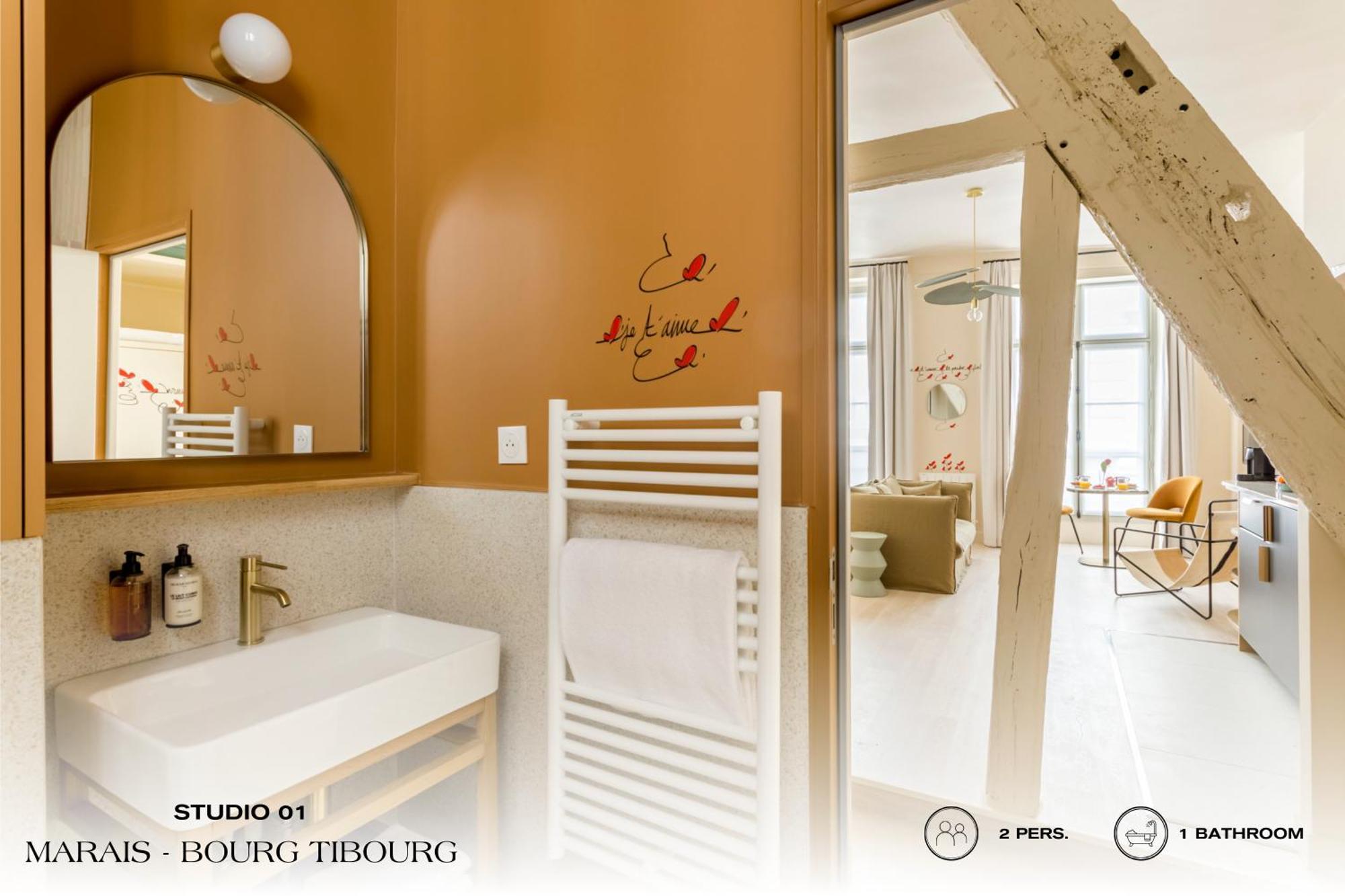 Beauquartier - Marais, Bourg Tibourg Paris Exterior foto