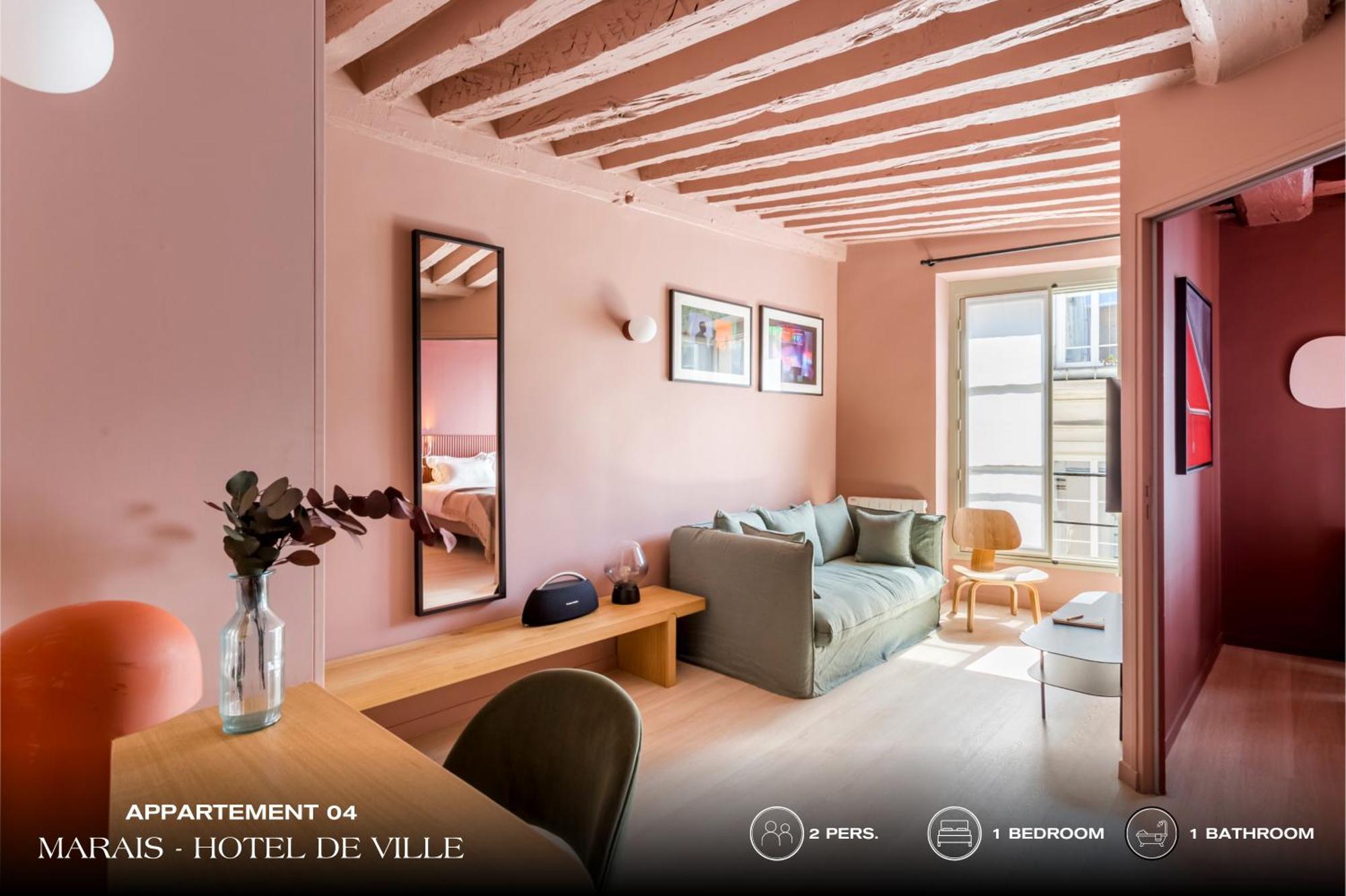 Beauquartier - Marais, Bourg Tibourg Paris Exterior foto