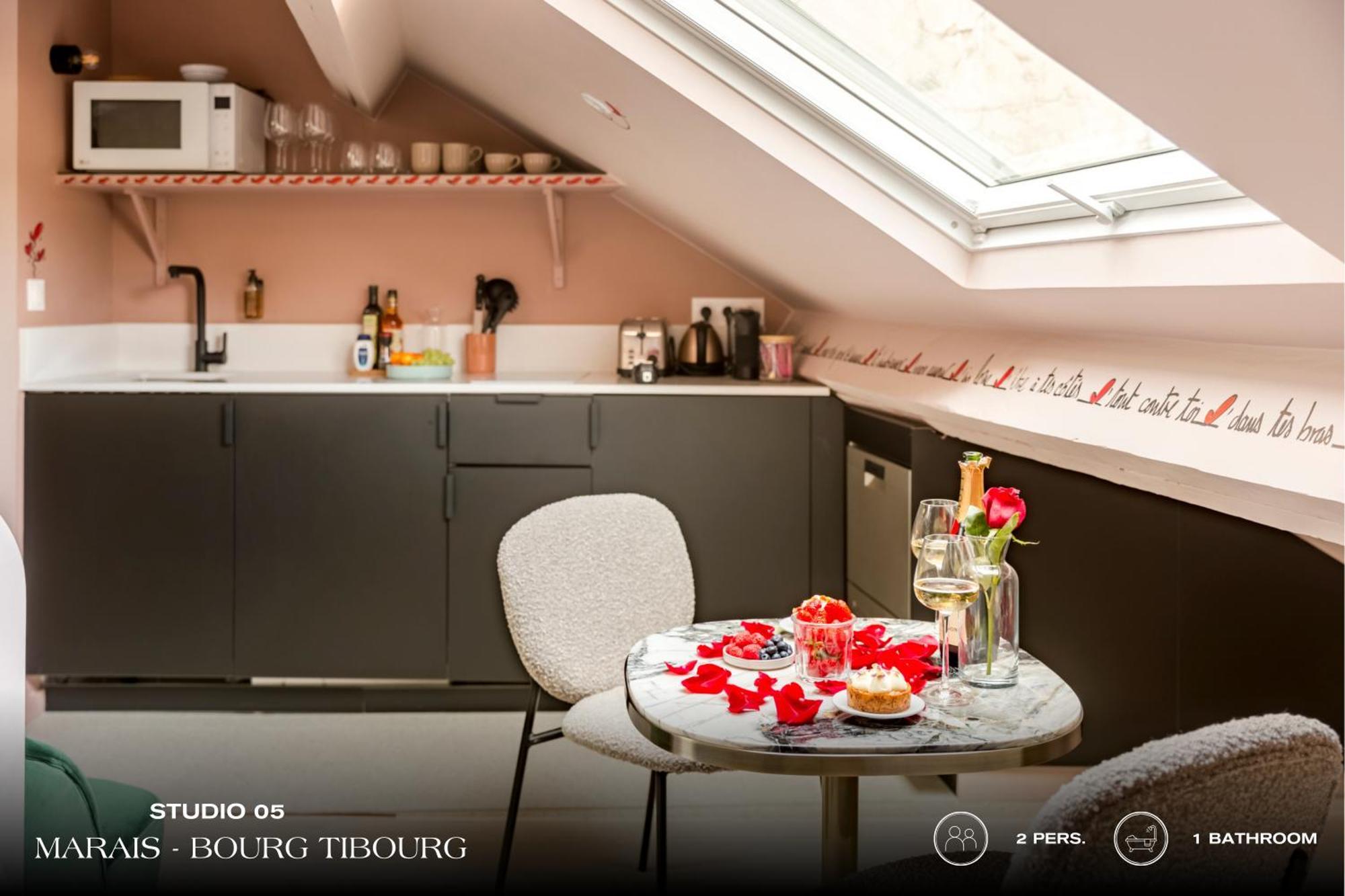 Beauquartier - Marais, Bourg Tibourg Paris Exterior foto