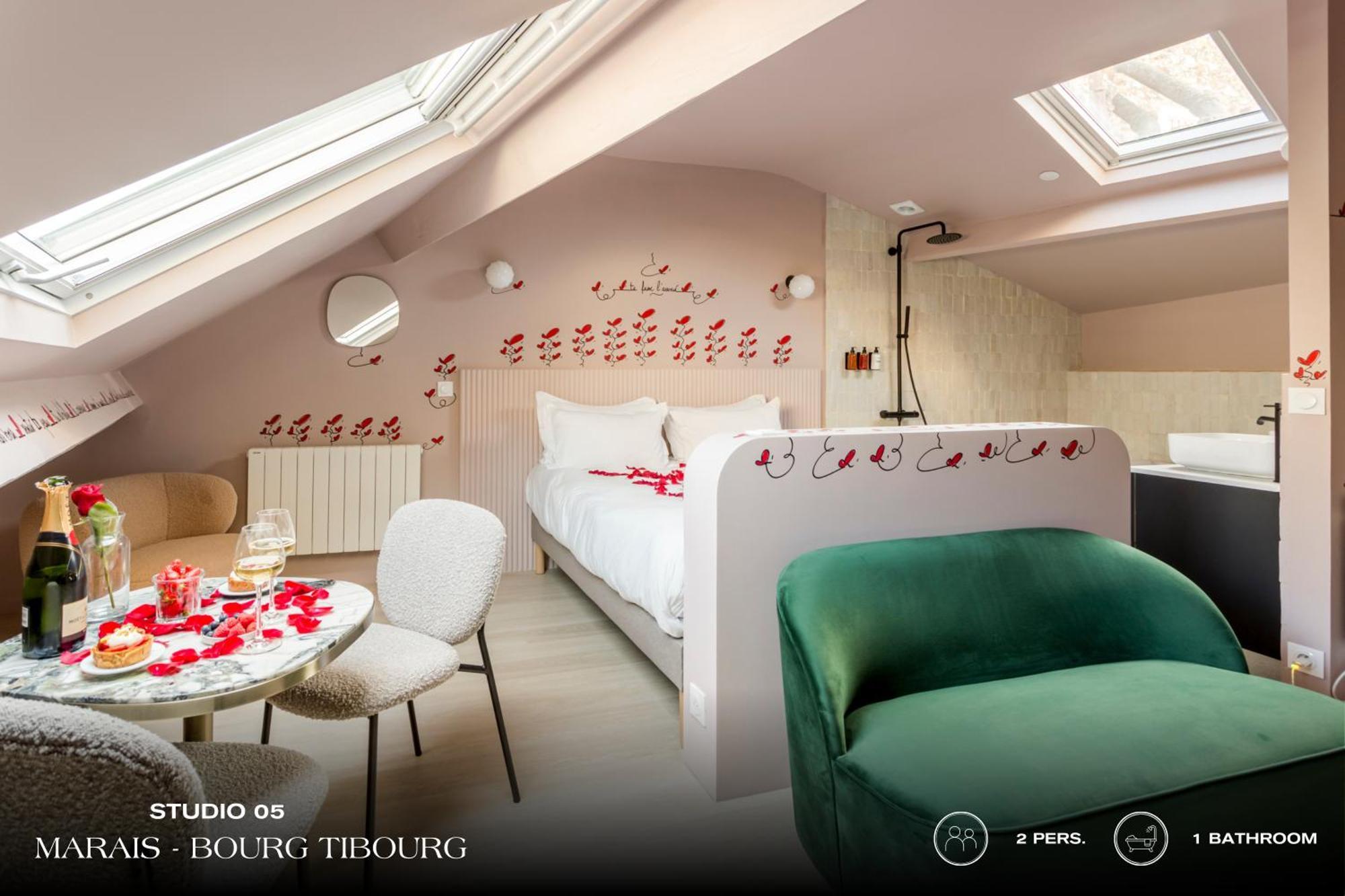 Beauquartier - Marais, Bourg Tibourg Paris Exterior foto