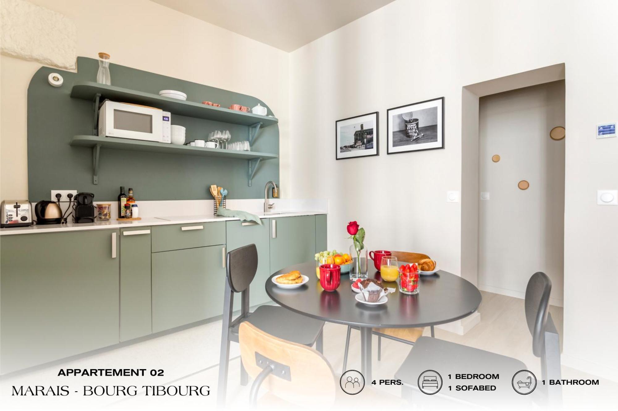 Beauquartier - Marais, Bourg Tibourg Paris Exterior foto