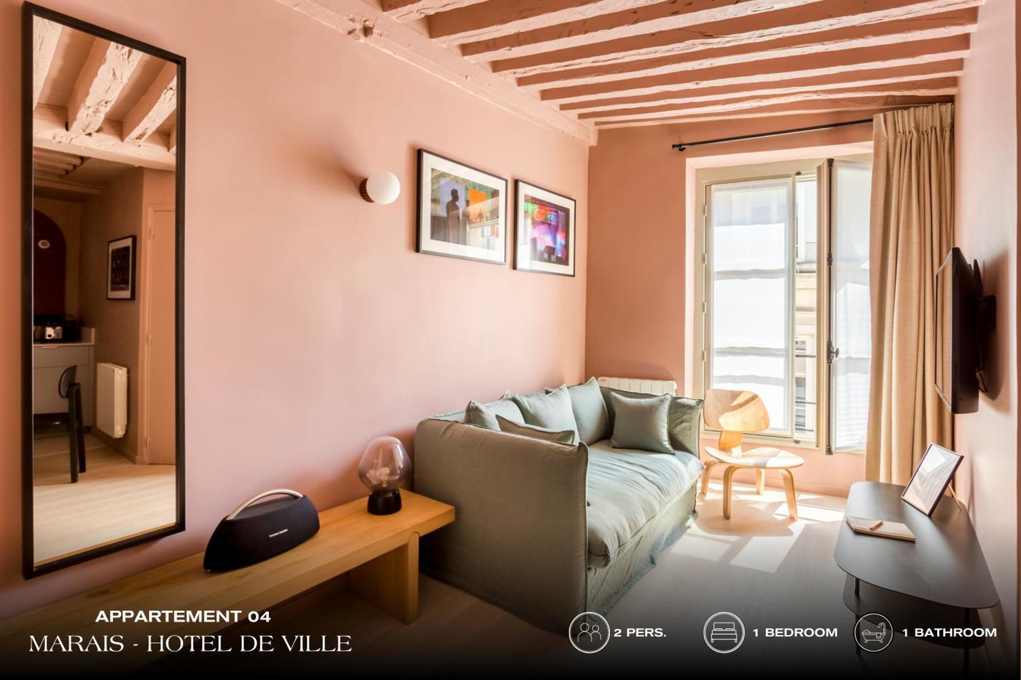 Beauquartier - Marais, Bourg Tibourg Paris Exterior foto