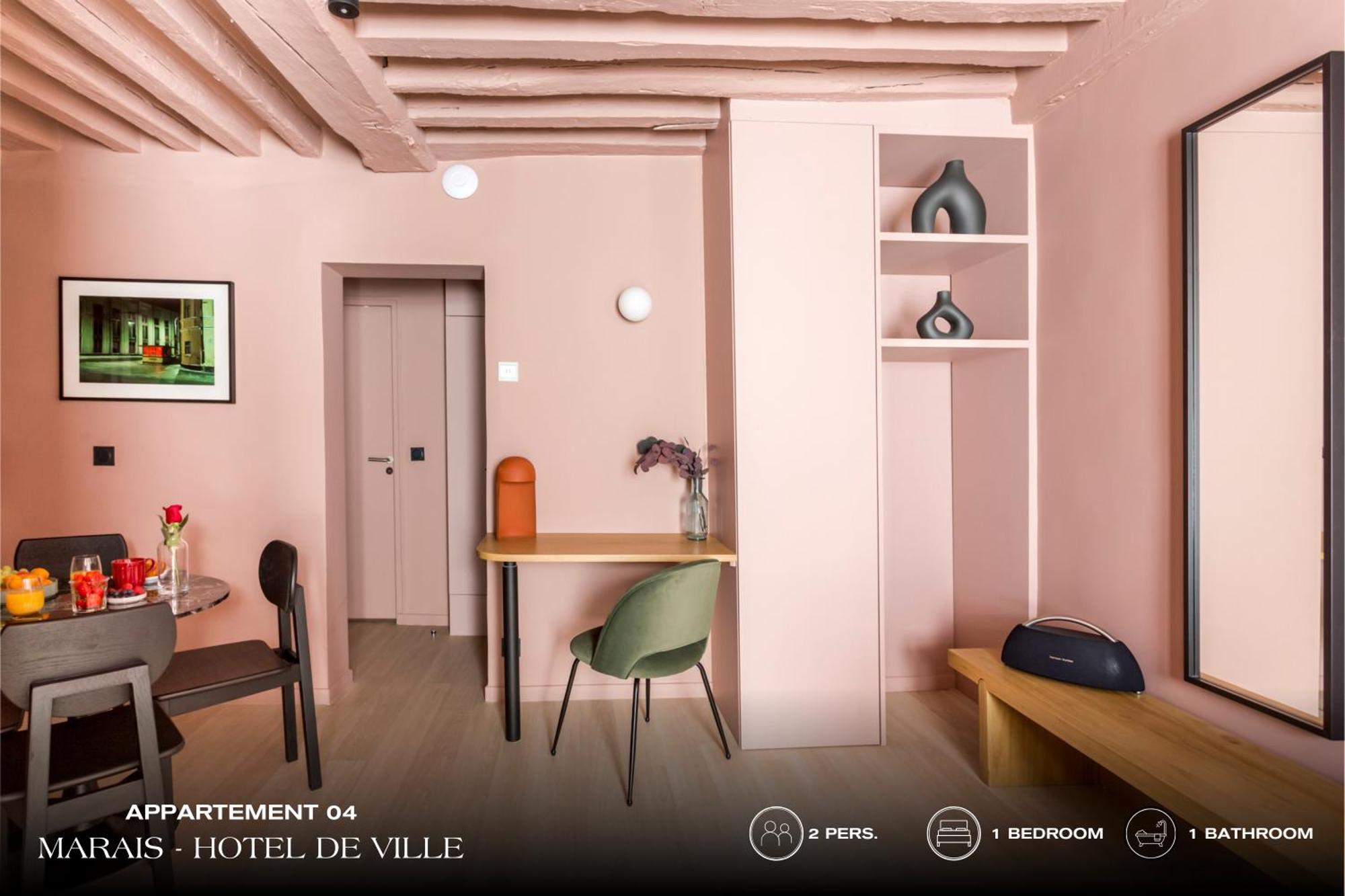 Beauquartier - Marais, Bourg Tibourg Paris Exterior foto